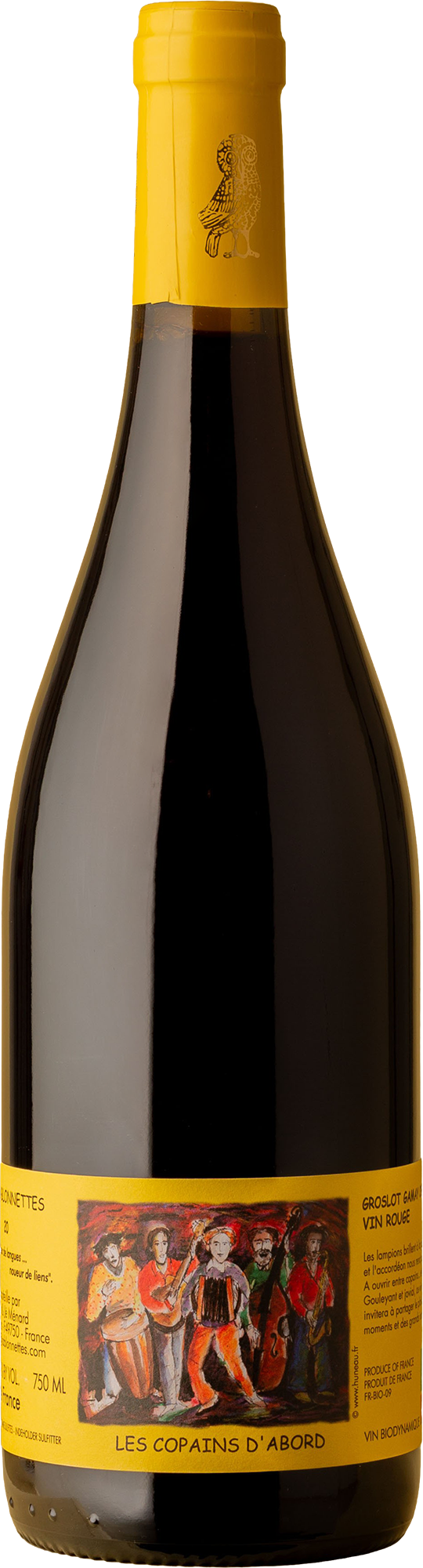 Domaine des Sablonnettes - Les Copaines d'abord Grolleau 2020 Red Wine