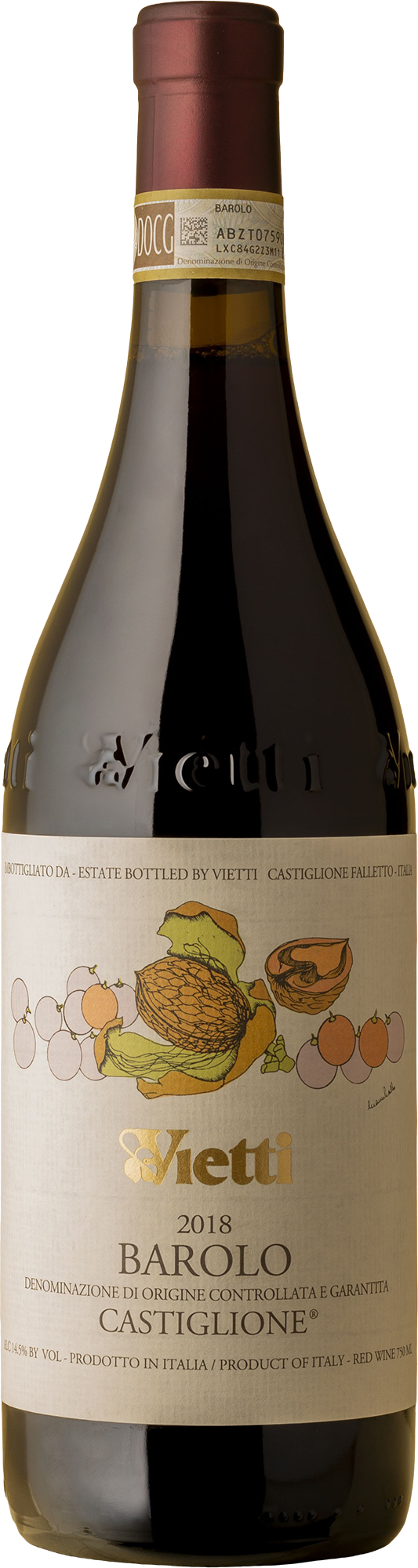 Vietti - Barolo Castiglione Nebbiolo 2018 Red Wine