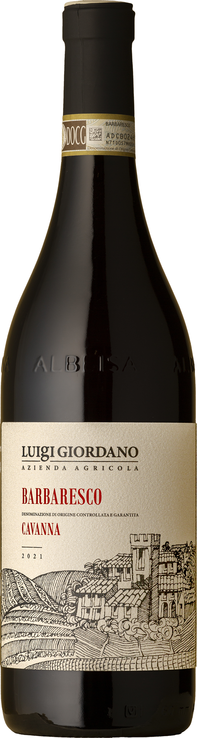 Luigi Giordano - Cavanna Barbaresco Nebbiolo 2022 Red Wine