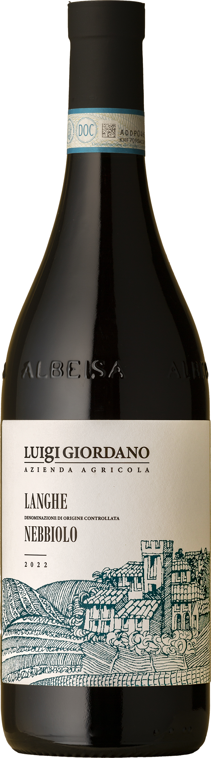 Luigi Giordano - Langhe Nebbiolo 2022 Red Wine
