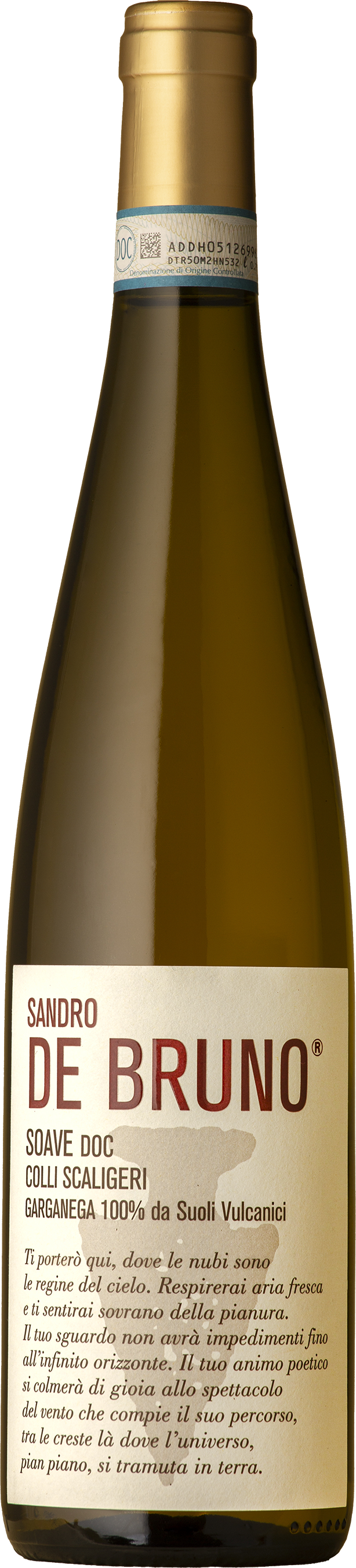 Sandro de Bruno - DOC Colli Scaligeri Soave Garganega 2021 White Wine