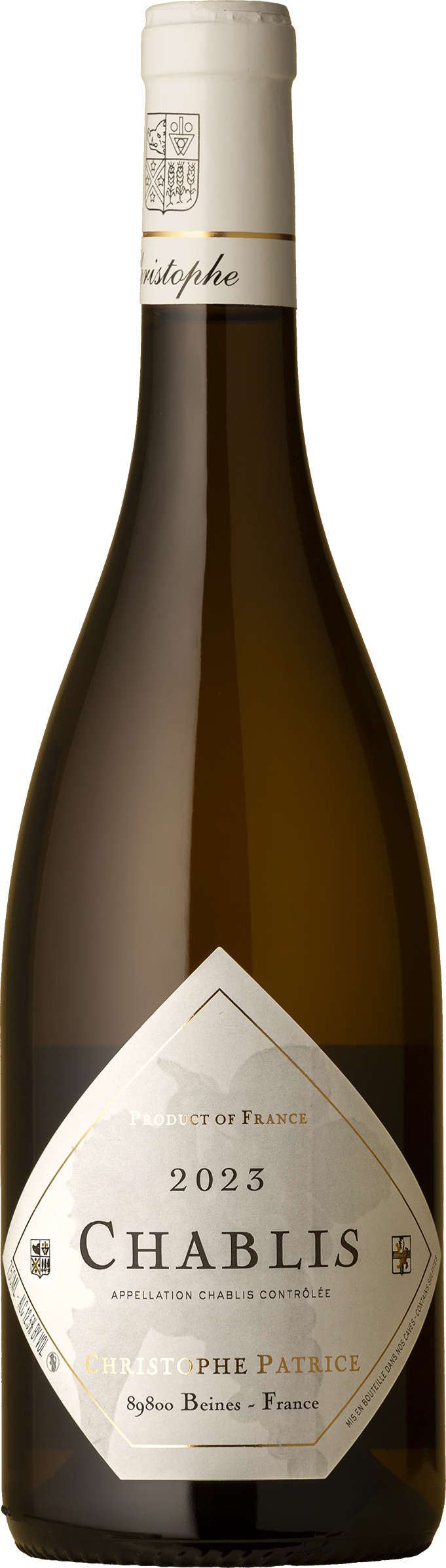 Christophe Patrice - Chablis AC Chardonnay 2023 White Wine