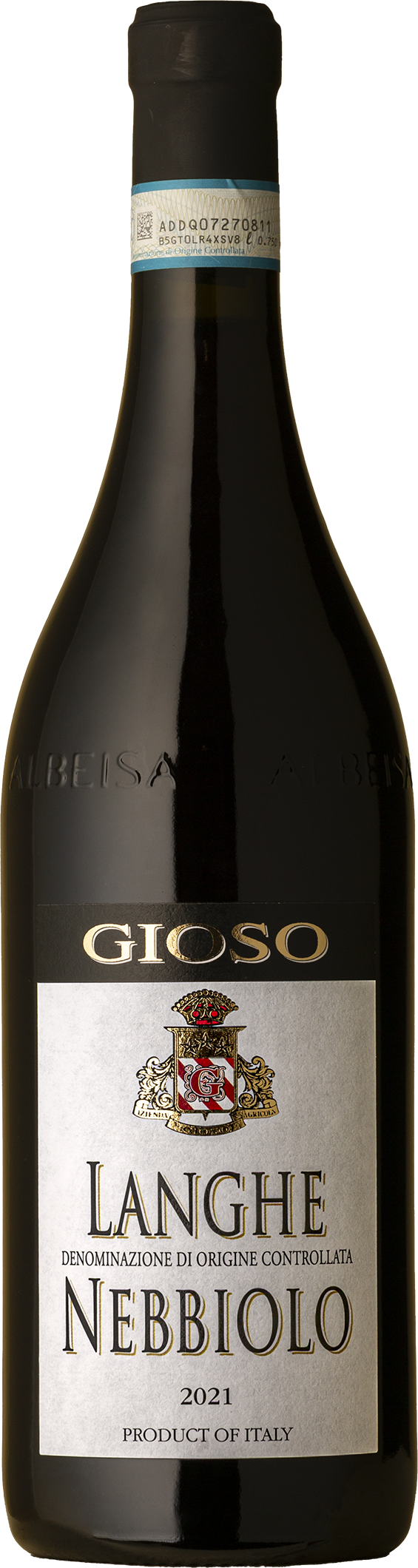 Gioso - Langhe Nebbiolo 2021 Red Wine