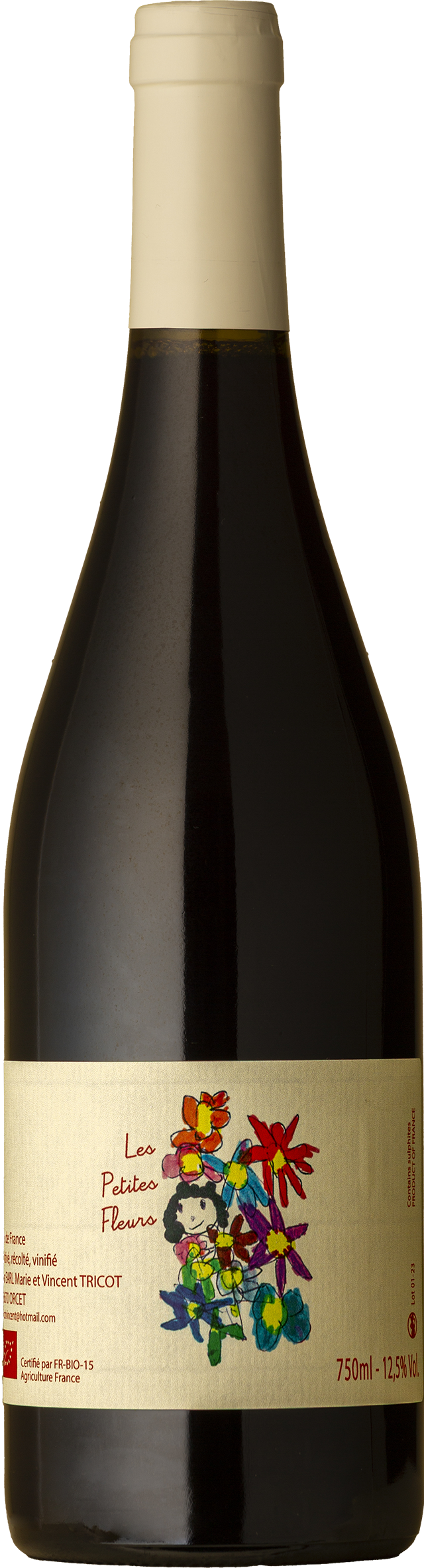 Marie et Vincent Tricot - Petites Fleurs Rouge Gamay 2023 Red Wine