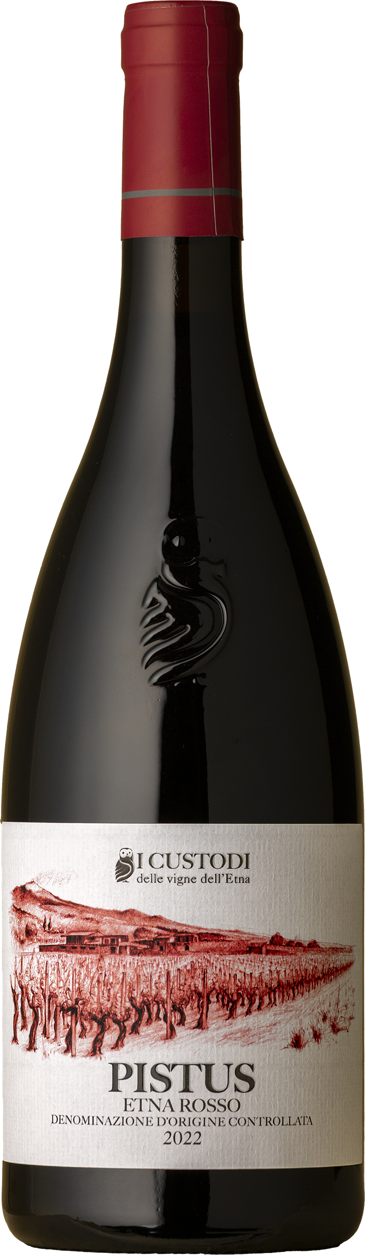 I Custodi - Pistus Etna Rosso Nerello Mascalese 2022 Red Wine