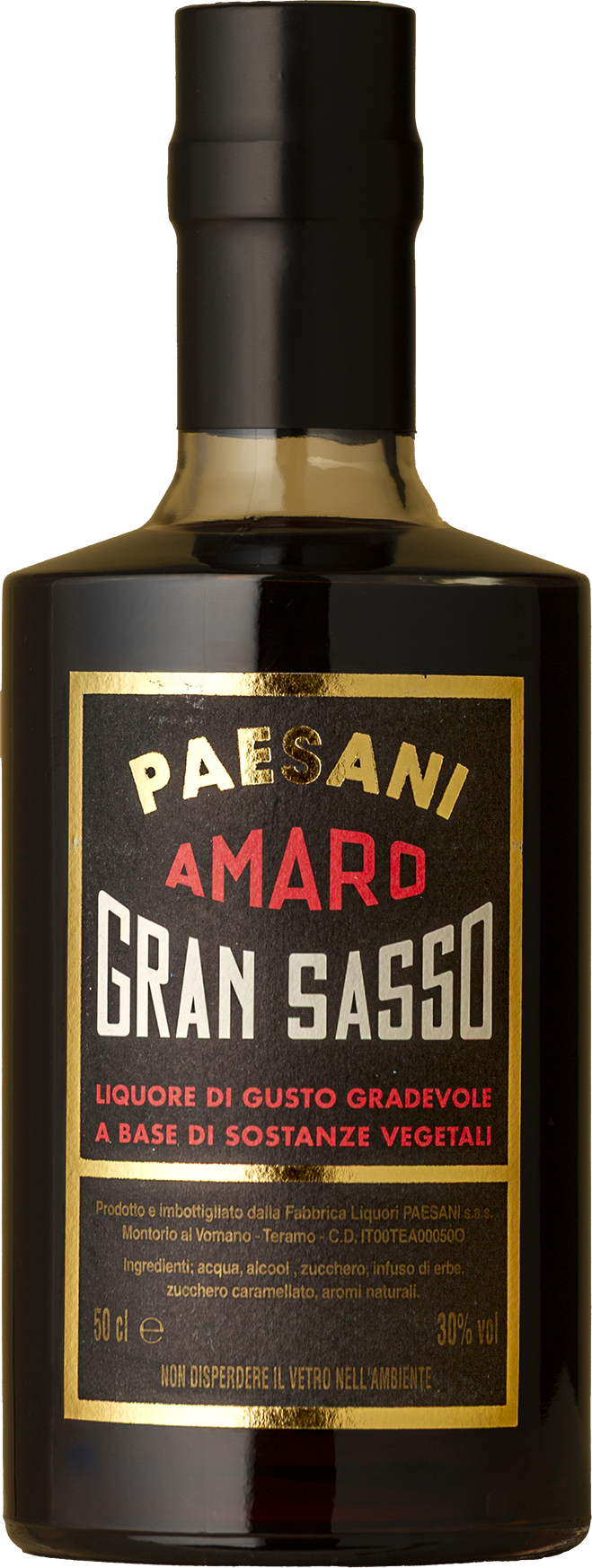 Paesani - Gran Sasso Amaro NV 500ml Not Wine