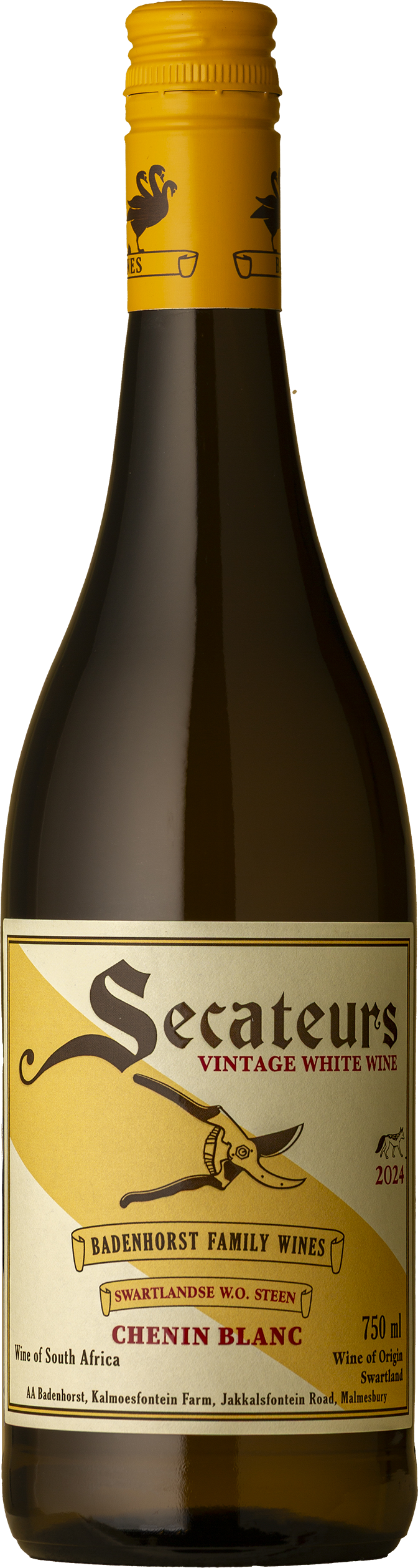 AA Badenhorst - Secateaurs Chenin Blanc 2024 White Wine