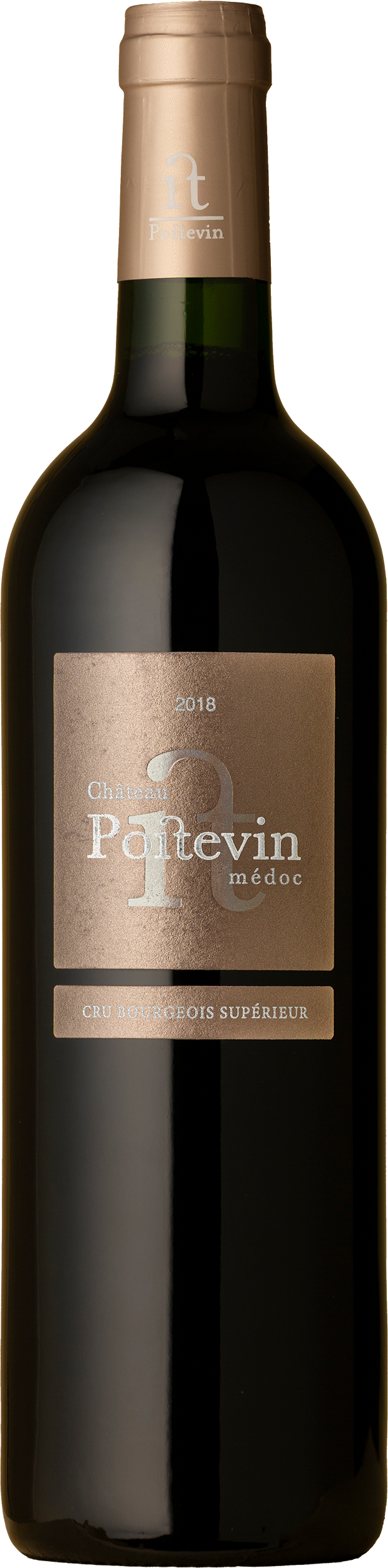 Château Poitevin - Cru Bourgeois Supérieur Bordeaux Blend 2018 Red Wine