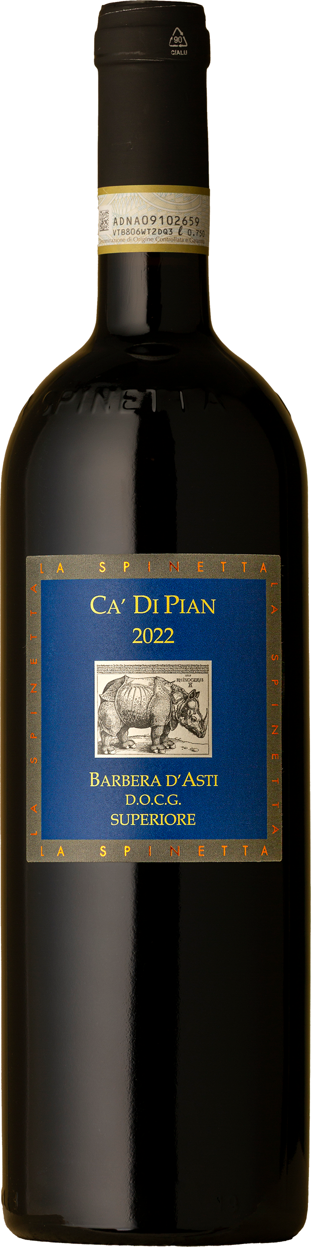 La Spinetta - Cà di Pian Barbera d'Asti 2022 Red Wine