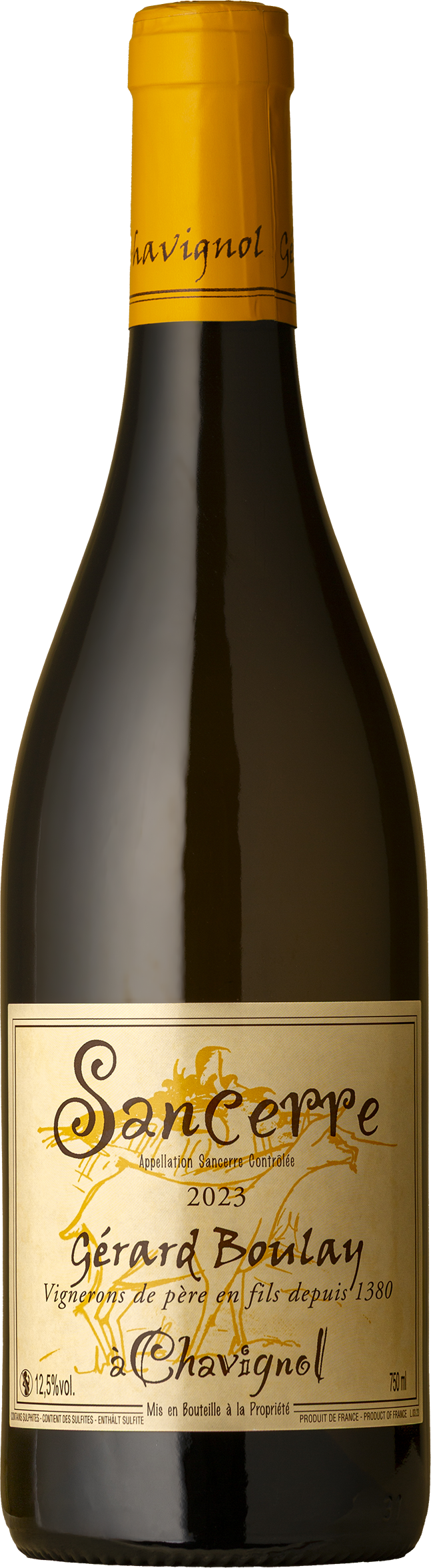 Domaine Gérard Boulay - à Chavignol Sancerre Sauvignon Blanc 2023 White Wine