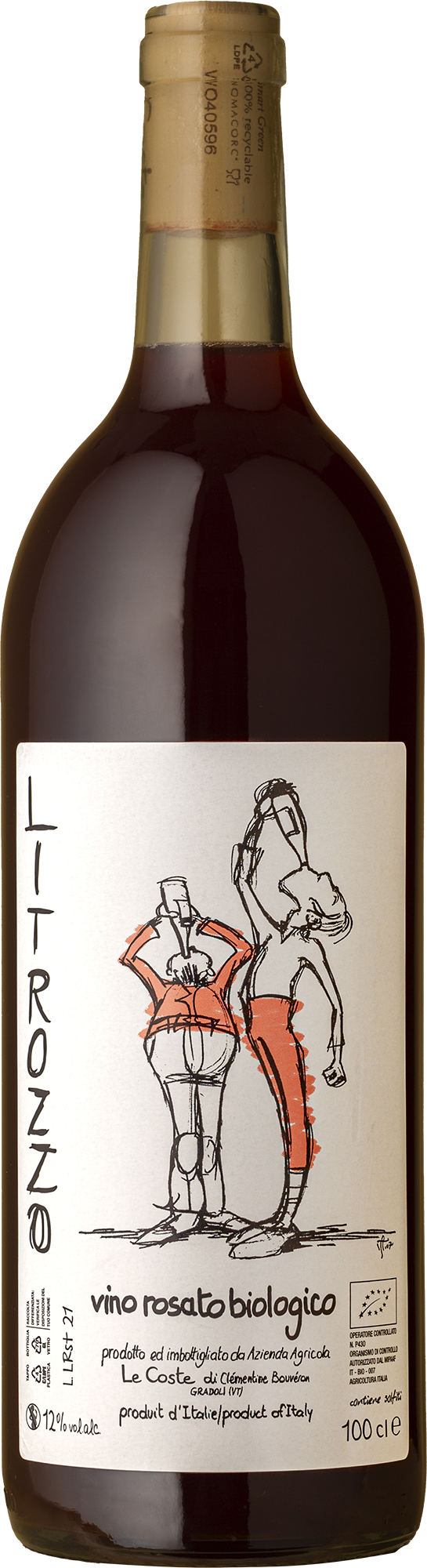 Le Coste - Litrozzo Rosato 2023 1000mL Rosé