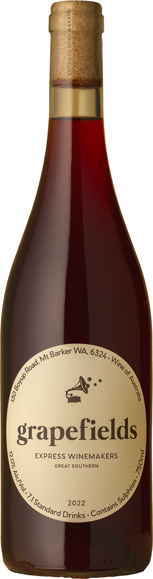 Express Winemakers - Grapefields Red Pinot Noir/Sauvignon Blanc 2022 Red Wine