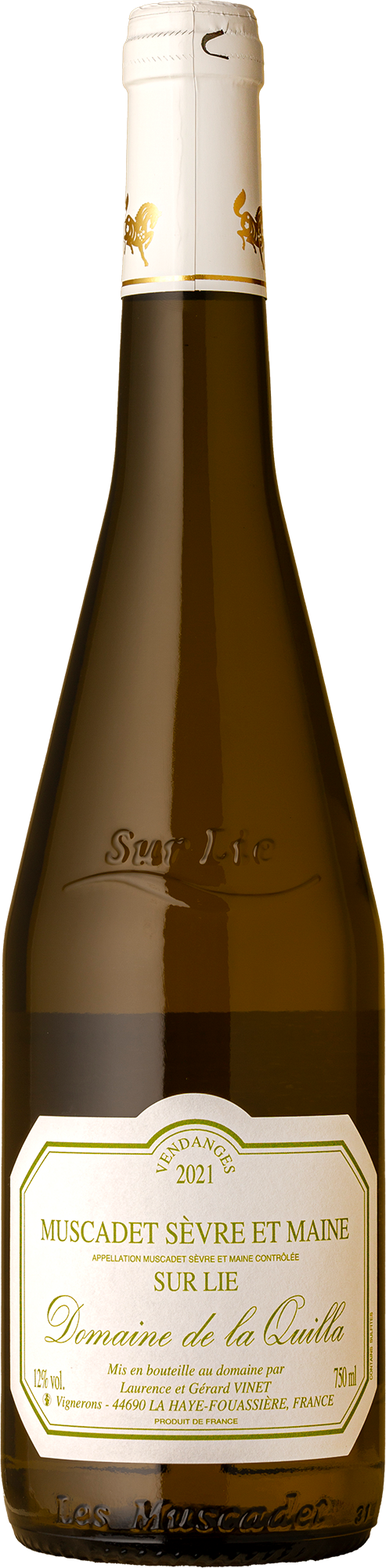 Domaine de la Quilla - Sèvre & Maine Muscadet Melon Blanc 2021 White Wine