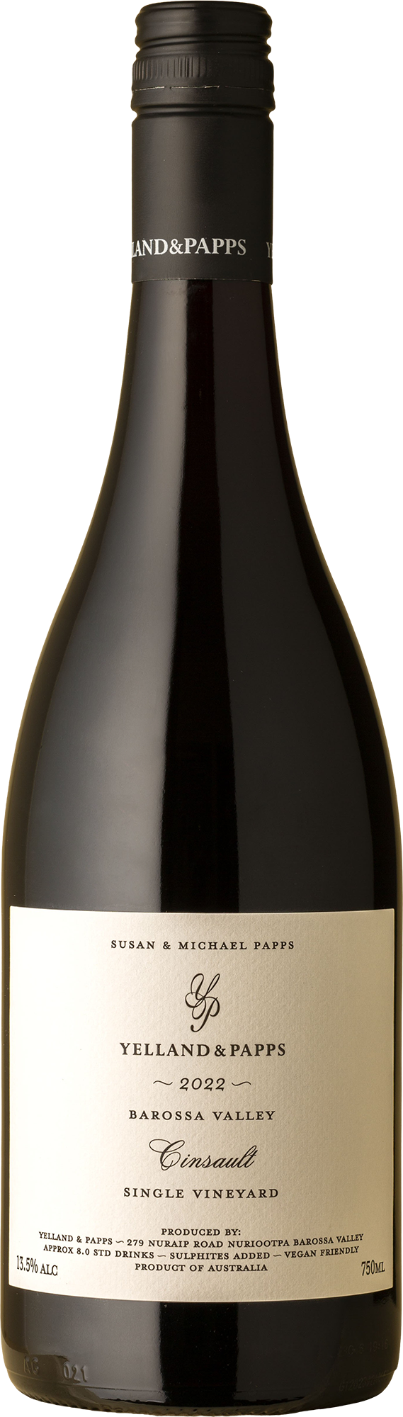 Yelland & Papps - Single Vineyard Cinsault 2022 Red Wine