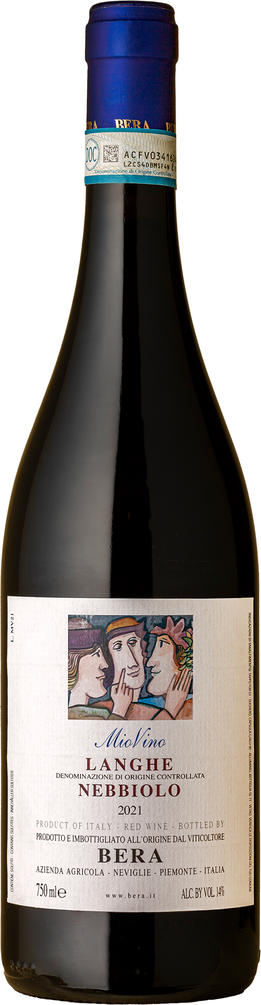 Bera - Mio Vino Langhe Nebbiolo 2021 Red Wine