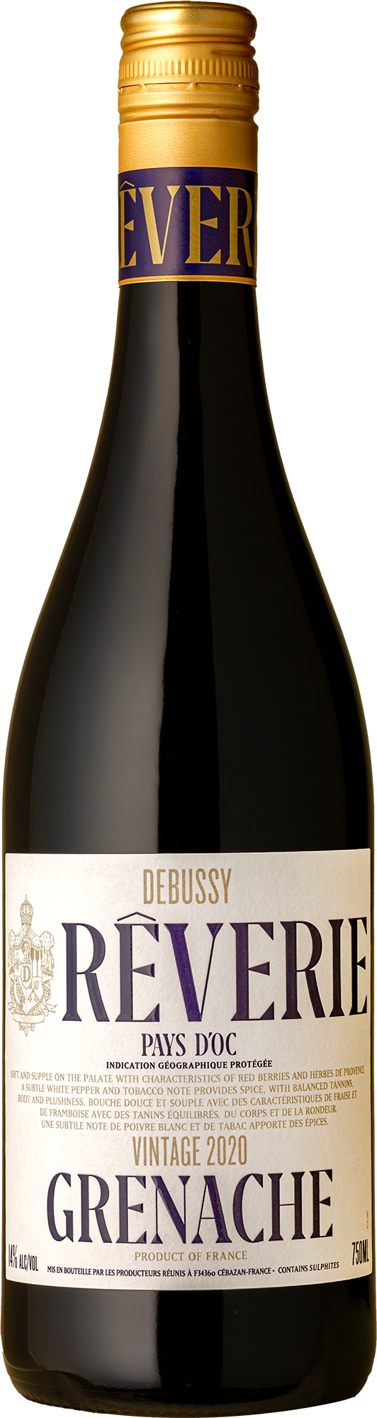 Debussy - Rêverie Grenache 2020 Red Wine