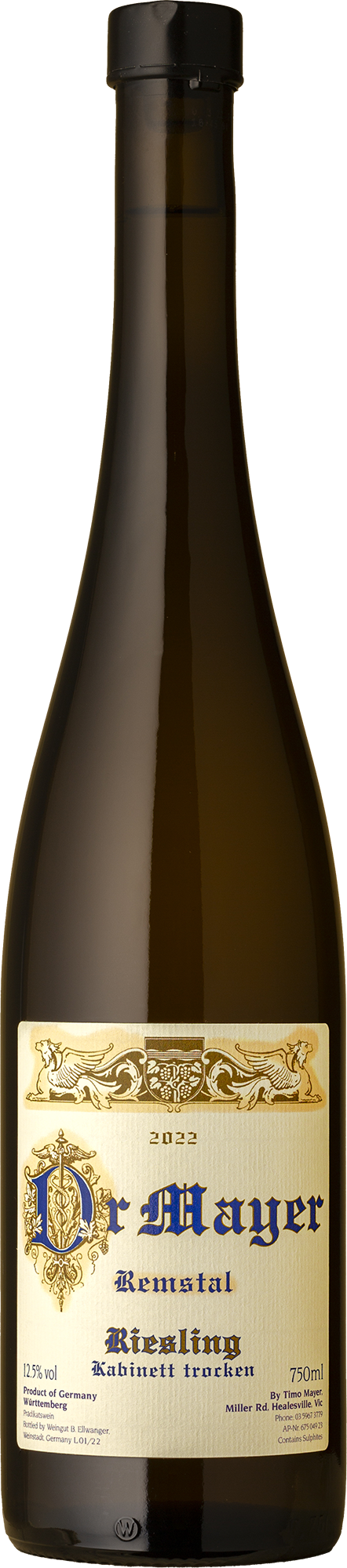 Timo Mayer - The Doktor Mayer Troken Riesling 2022 White Wine