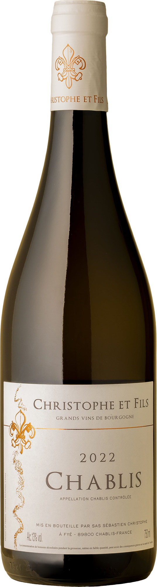 Christophe et Fils - Chablis AC Chardonnay 2022 White Wine
