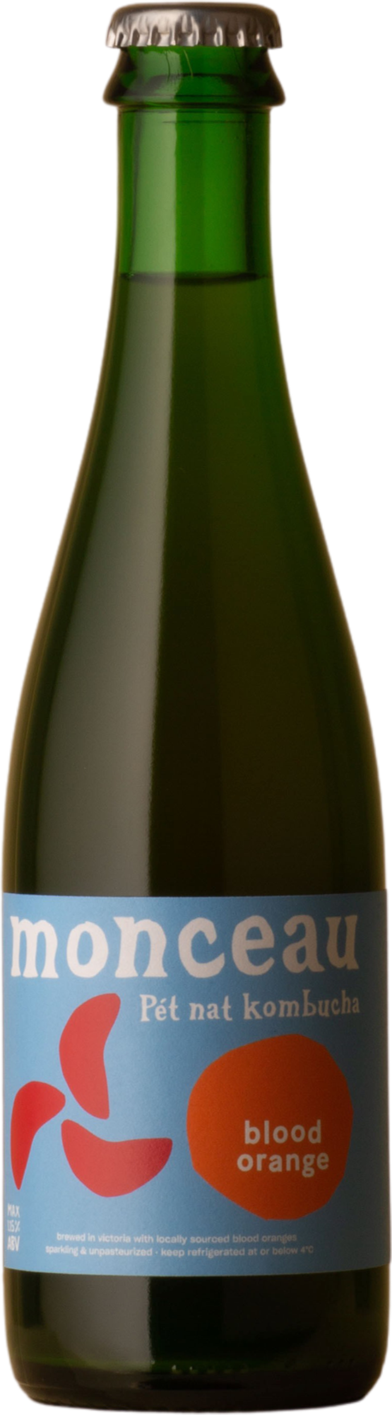 Monceau - Blood Orange Pet Nat Kombucha 375mL Non-Alc