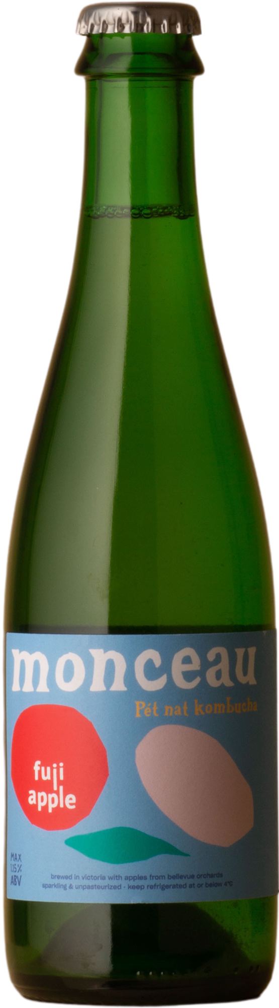 Monceau - Fuji Apple Pet Nat Kombucha 375mL Non-Alc