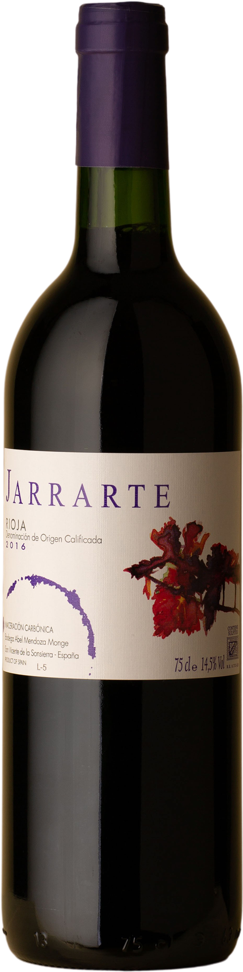 Abel Mendoza - Jarrarte Carbonic Tempranillo 2016 Red Wine