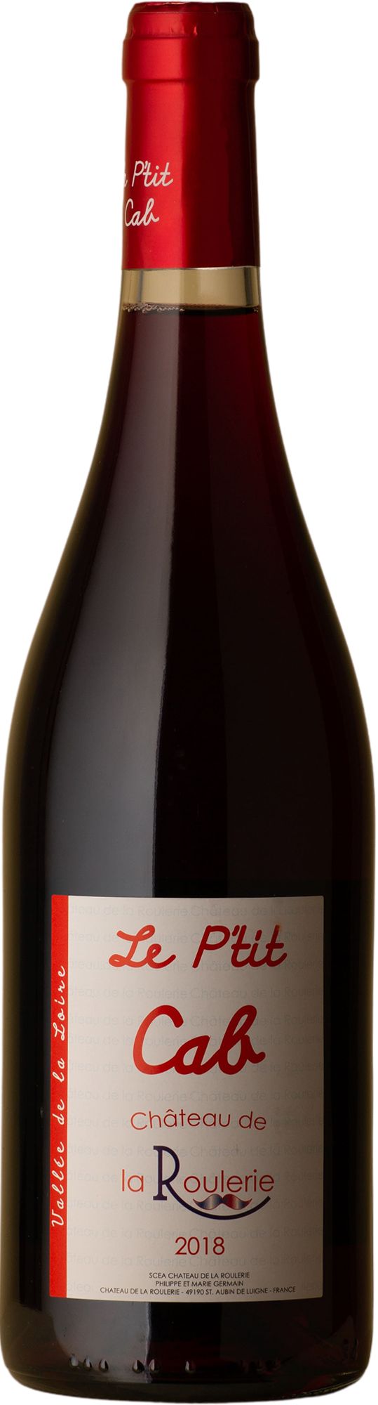 Chateau de la Roulerie - Le P'tit Cab Cabernet Franc 2018 Red Wine