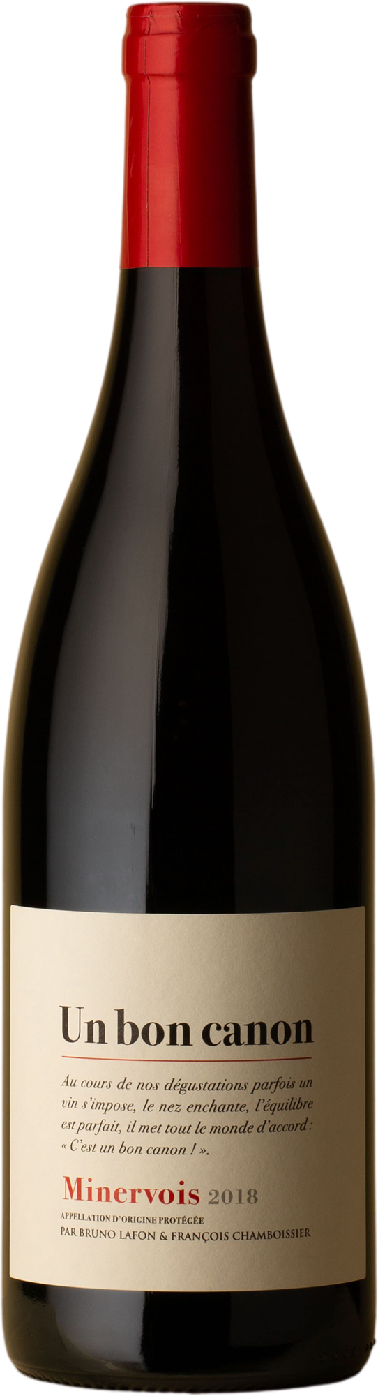 Un Bon Canon - Minervois Grenache / Syrah 2018 Red Wine
