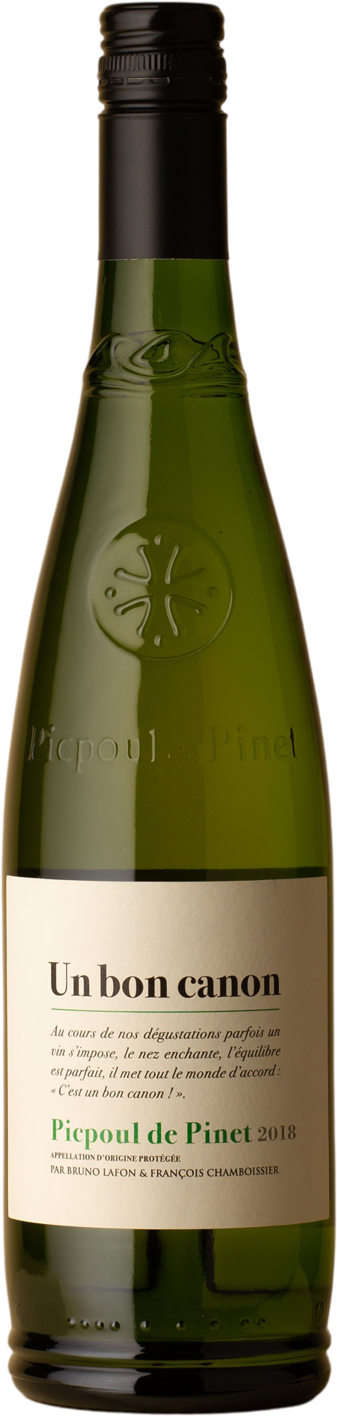 Un Bon Canon - Picpoul de Pinet Piquepoul Blanc 2018 White Wine
