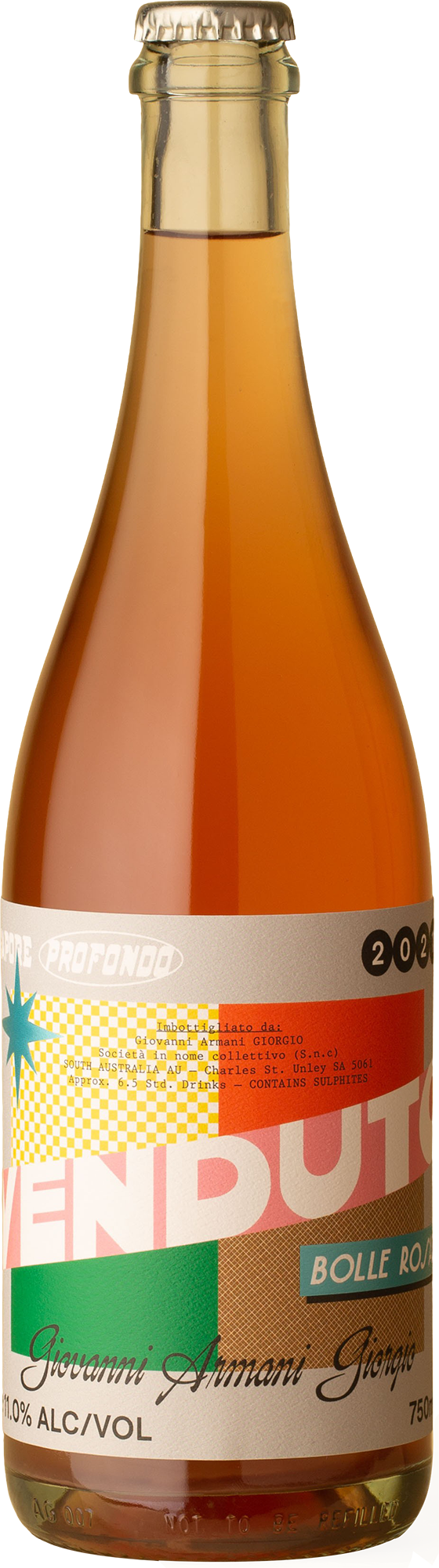 Giovanni Armani Giorgio - Venduto Bolle Rosa Pet Nat 2021 Sparkling Wine