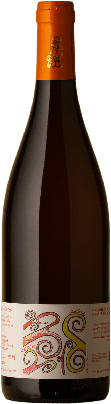 Domaine des Sablonnettes - Zeste Skin Contact Chenin Blanc 2018 Orange Wine