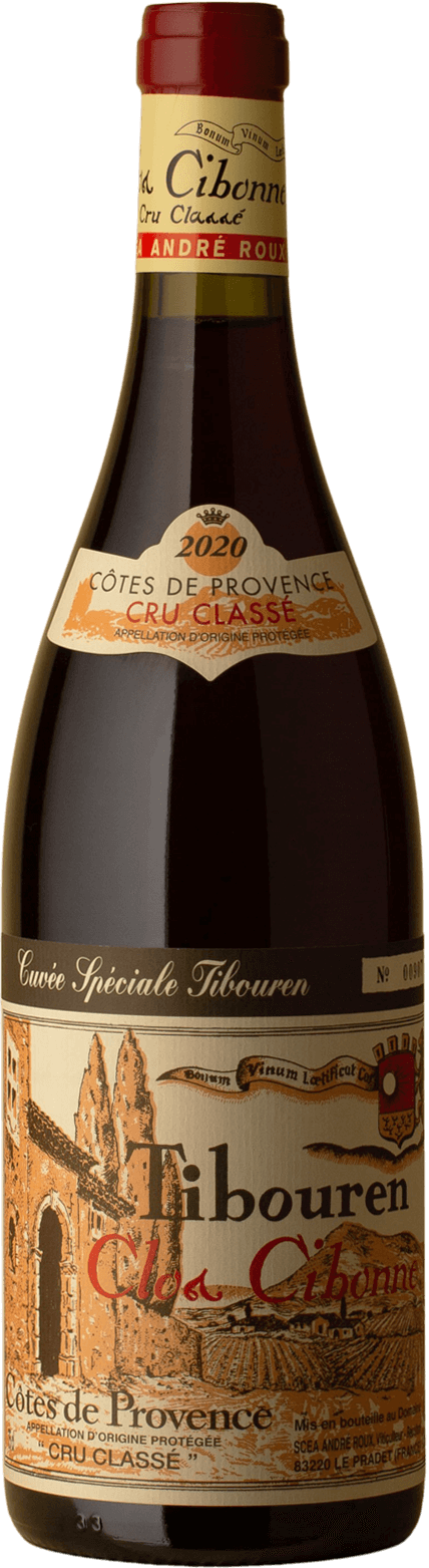 Clos Cibonne - Rouge Tibouren 2020 Red Wine
