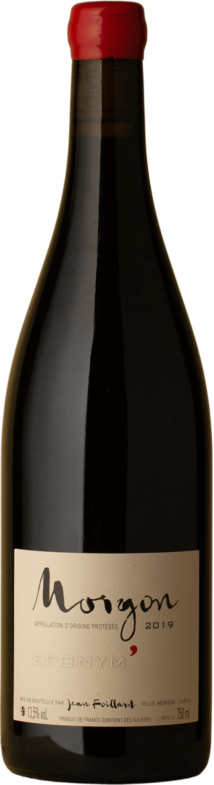 Jean Foillard - Morgon Eponym Gamay 2019 Red Wine