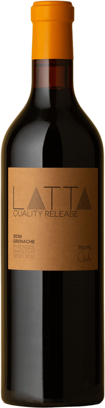 Latta - Quality Release Zero SO2 Grenache 2020 Red Wine