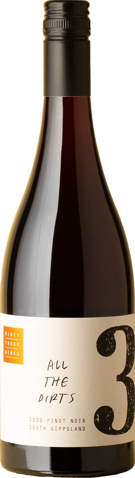 Dirty Three - All The Dirts Pinot Noir 2020 Red Wine