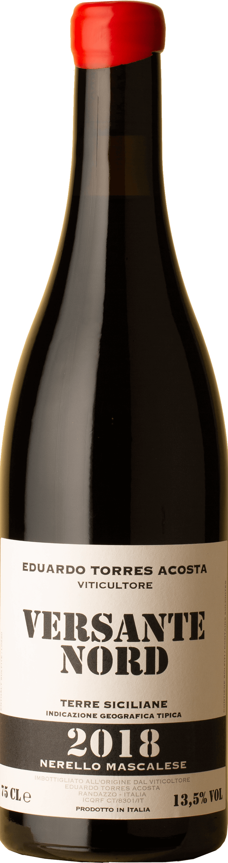 Eduardo Torres - Versante Nord Rosso Nerello Mascalese 2018 Red Wine