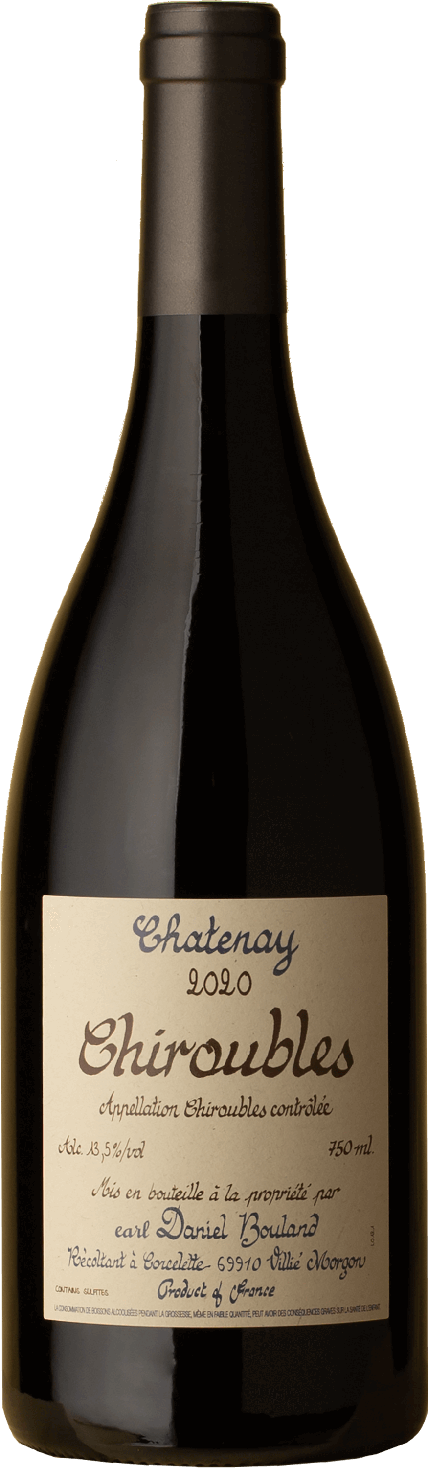 Daniel Bouland - Chiroubles Chatenay Gamay 2020 Red Wine