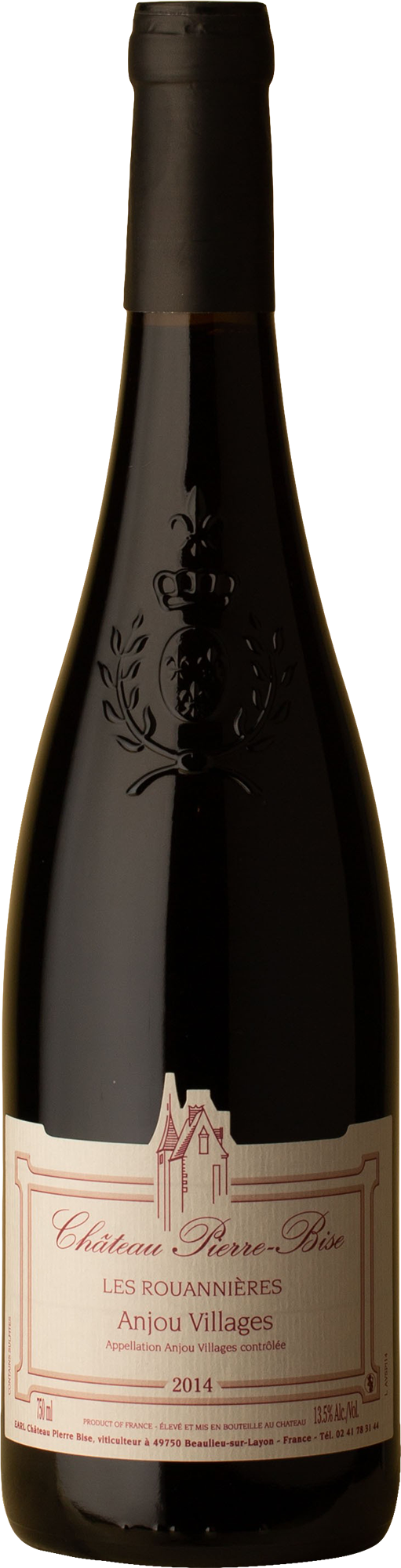 Château Pierre-Bise - Anjou Villages les Rouannières ’sur Spilite’ Cabernet Franc 2014 Red Wine