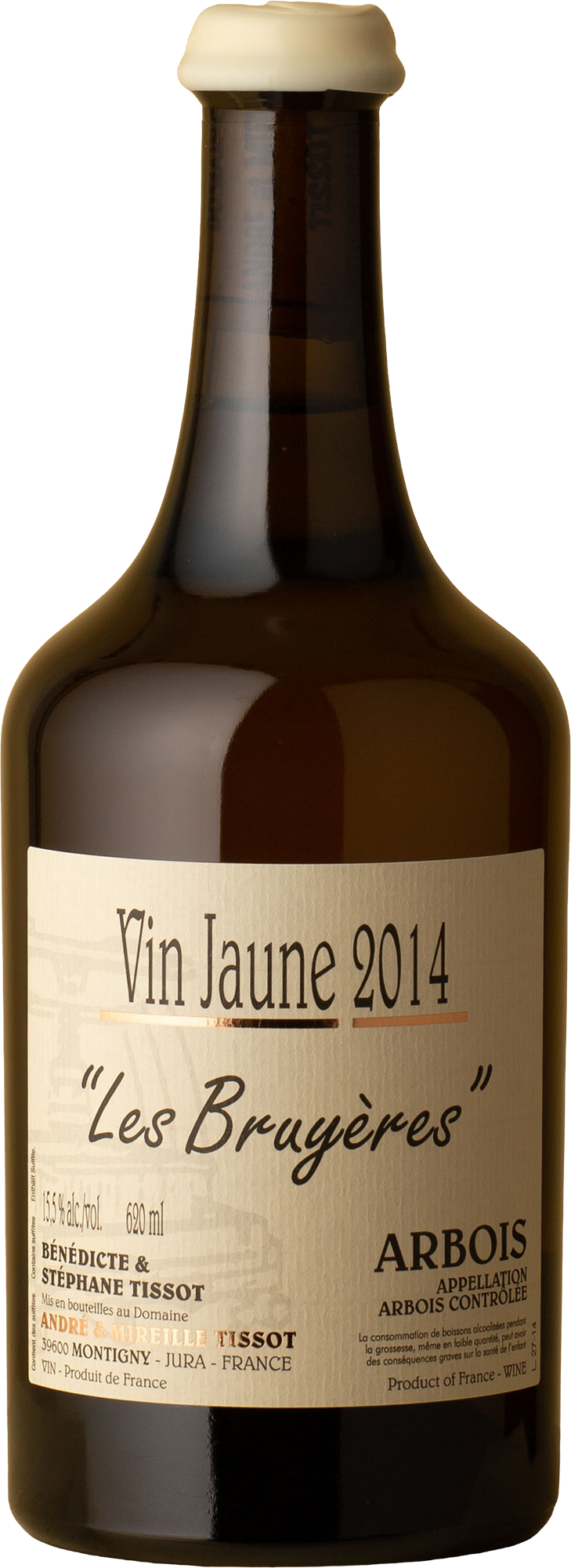 Tissot - Arbois Vin Jaune Les Bruyères 620ml Savagnin 2014 White Wine