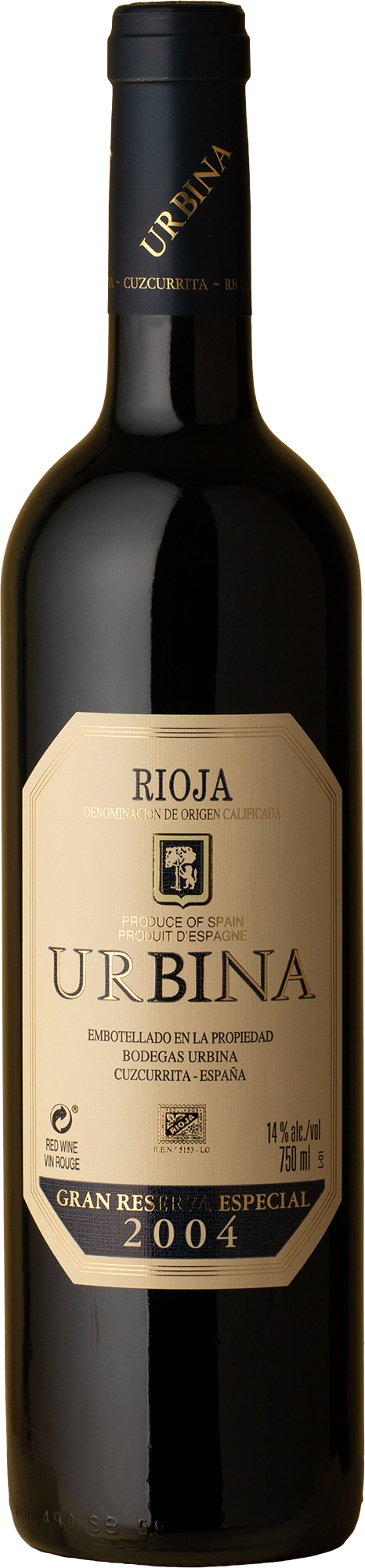 Bodegas Urbina - Rioja Gran Reserva Especial Tempranillo 2004 Red Wine