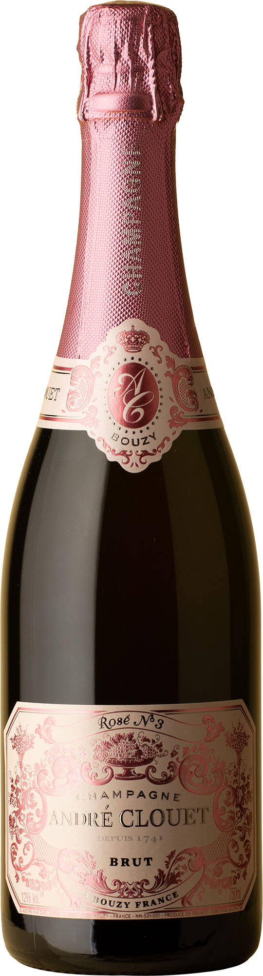 André Clouet - No.3 Brut Reserve Rosé NV Sparkling Wine
