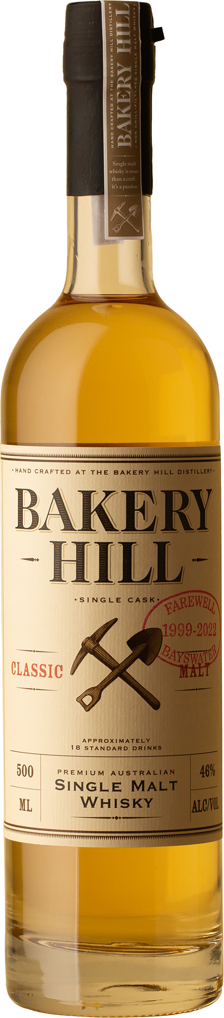 Bakery Hill - Classic Malt Whisky 500mL Not Wine