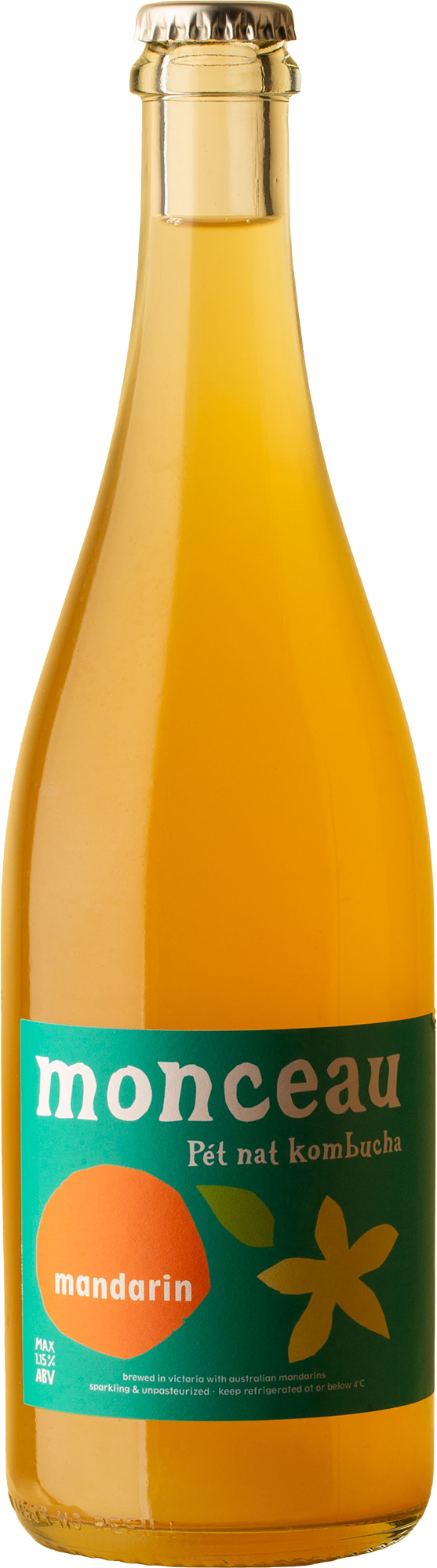 Monceau - Mandarin Pét Nat Kombucha Not Wine