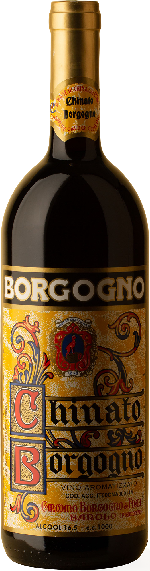 Borgogno - Barolo 1 Litro Chinato Not Wine