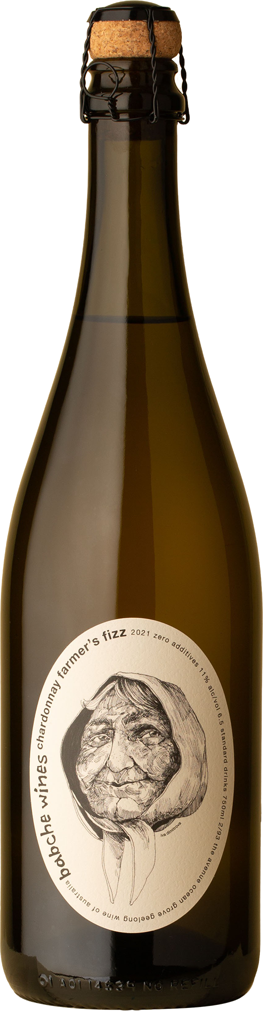 Babche - Chardonnay Farmer's Fizz 2021 Sparkling Wine