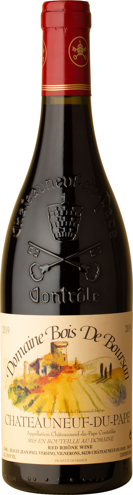 Domaine Bois de Boursan - Chateauneuf-du-Pape Grenache Blend 2019 Red Wine