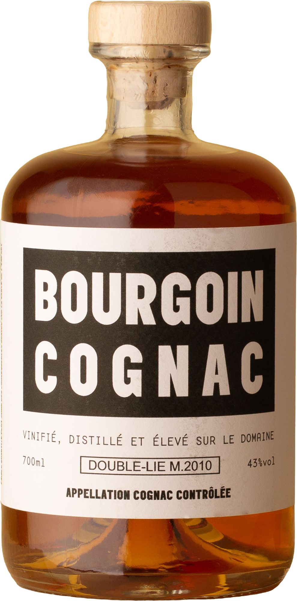 Bourgoin - Double Lies Cognac 2010 700mL Not Wine