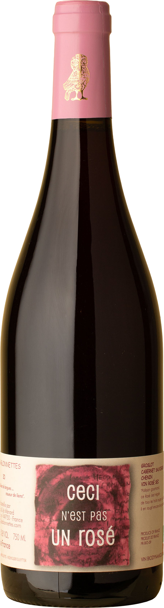Domaine des Sablonnettes - Ceci n’est pas un Rosé Rosé 2020 Rosé