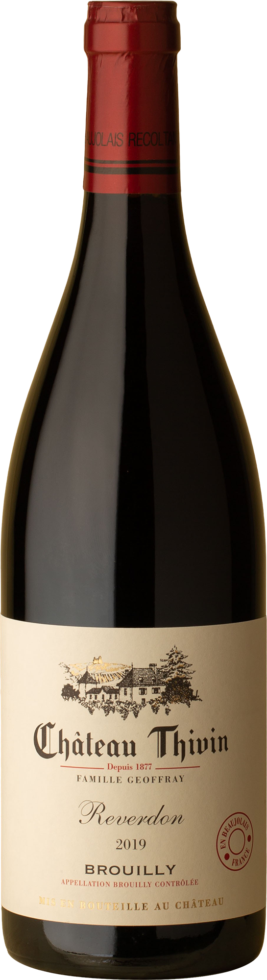 Chateau Thivin - Brouilly Reverdon Gamay 2019 Red Wine