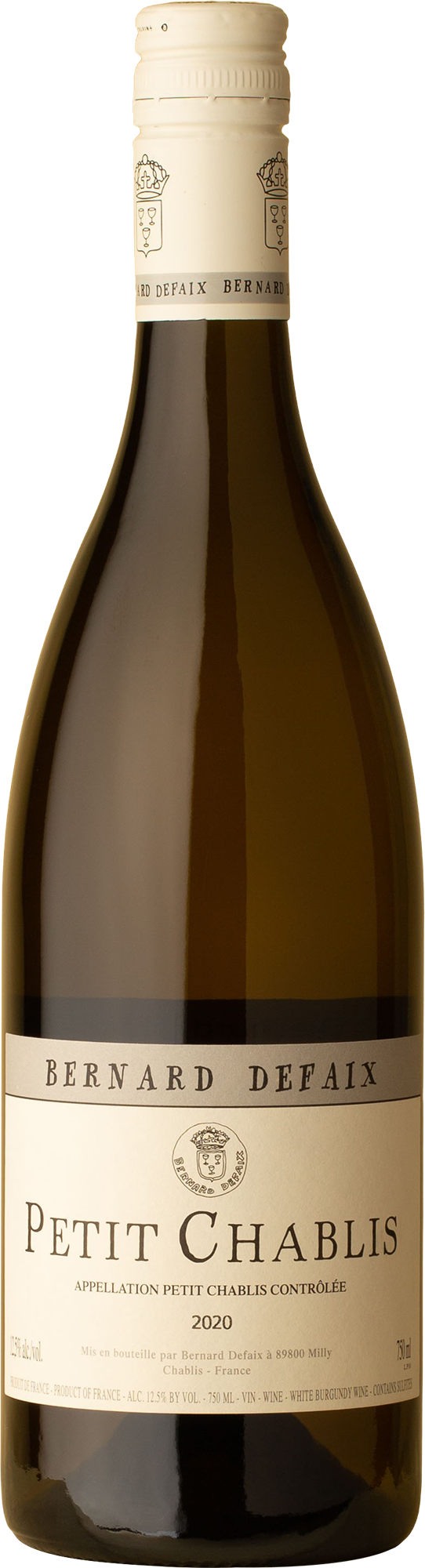 Bernard Defaix - Petit Chablis Chardonnay 2020 White Wine