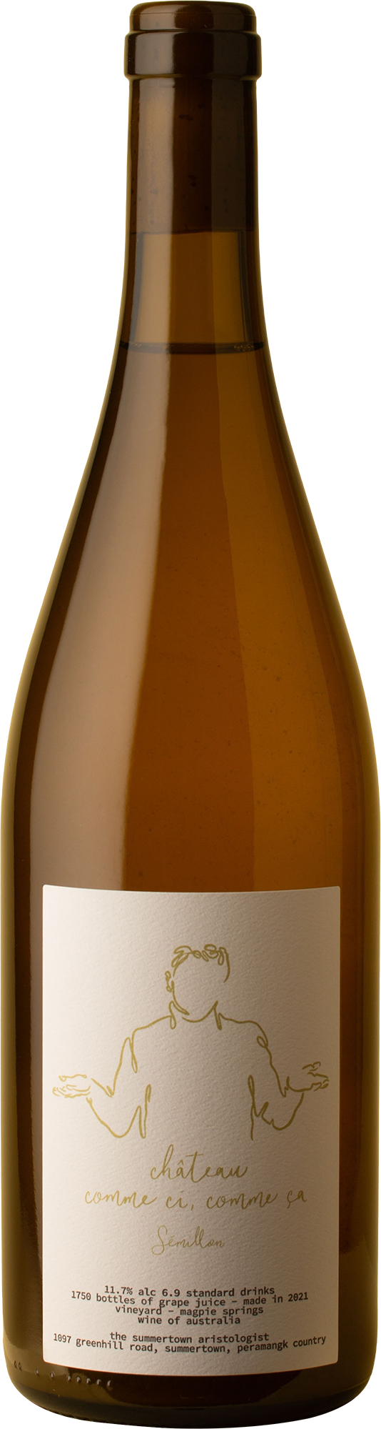 Chateau Comme Ci Comme Ca - Semillon 2021 Orange Wine